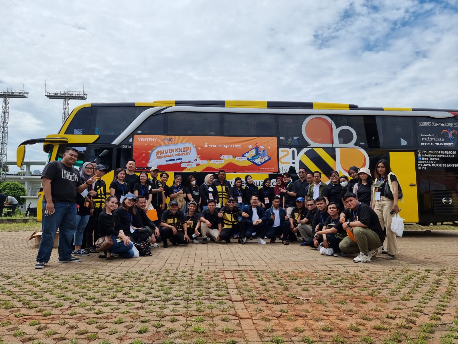 VENTENY Organizes Free Mudik Program with Aino Indonesia, Ready to Facilitate Hundreds of Employees Across Java