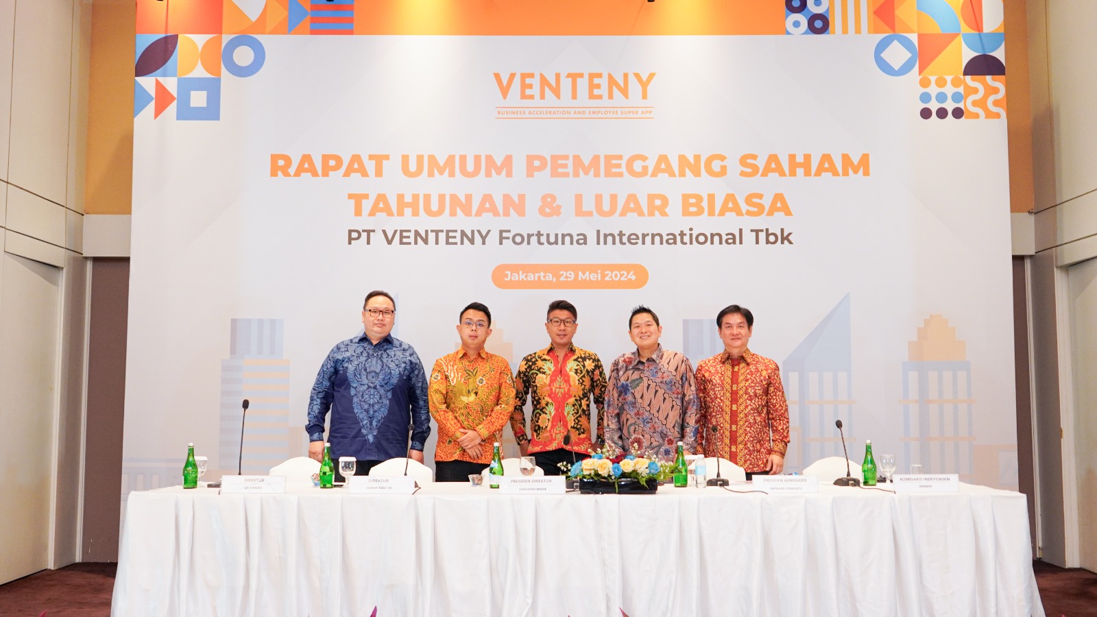VENTENY Annual and Extraordinary General Meetings 2024 Approved by Shareholders