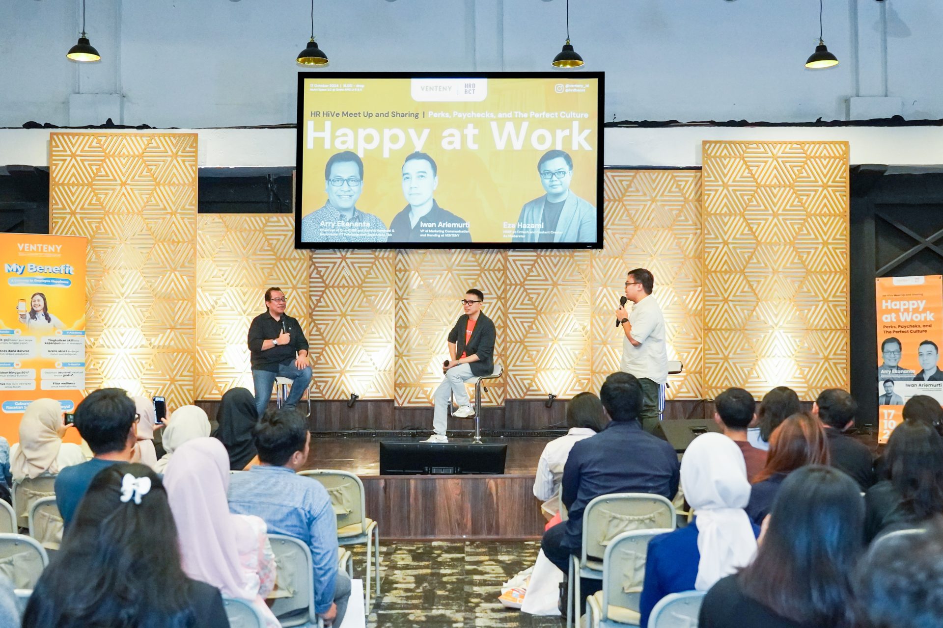 VENTENY and HRD Bacot Collaborate to Present Innovative HR Solutions at the “HR HiVe Meet Up and Sharing” Event