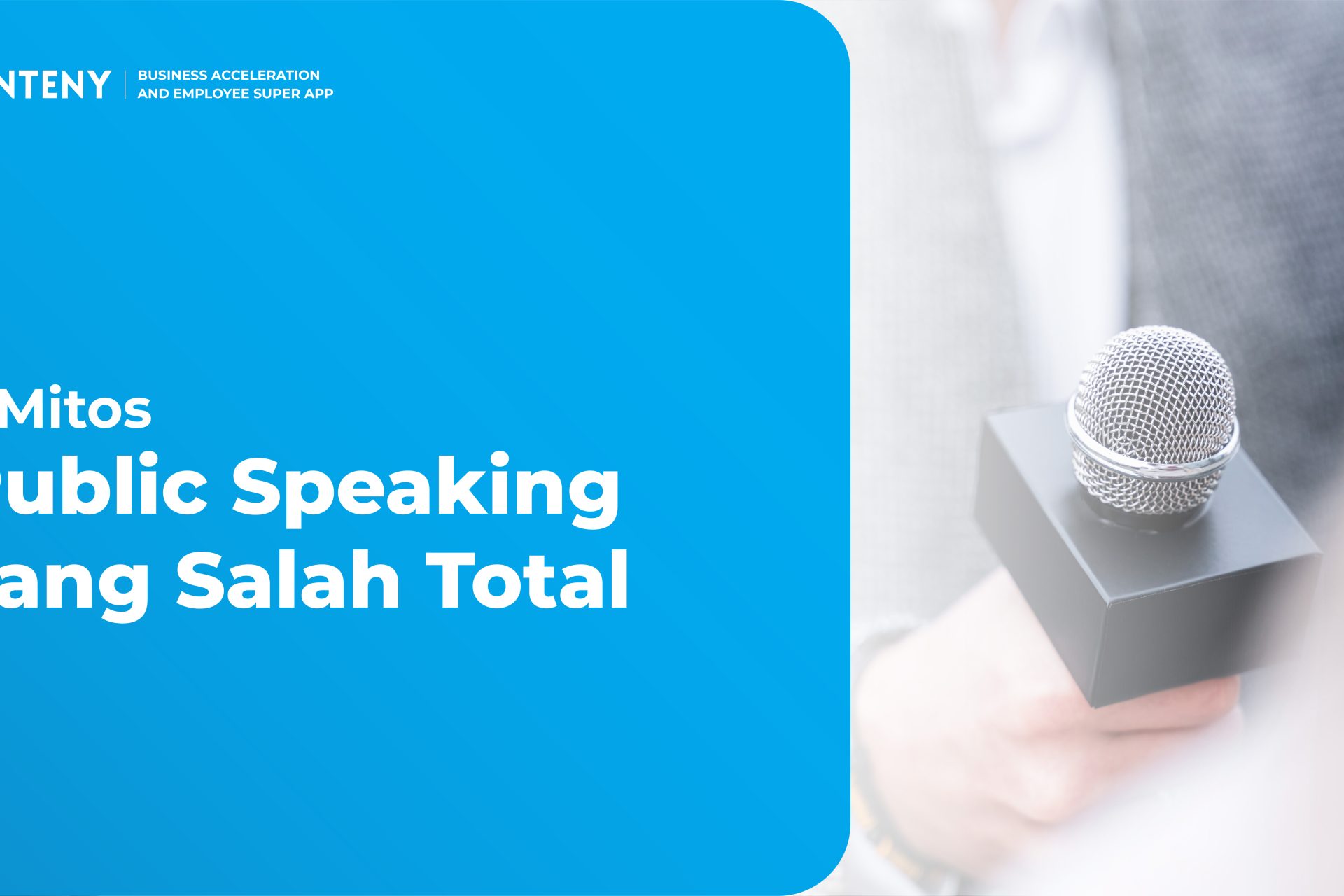 5 Mitos Public Speaking yang Salah Total