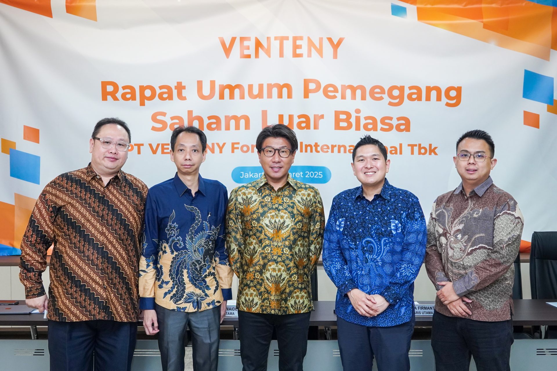 VENTENY’s Extraordinary General Meeting Approves New Director Appointment to Strengthen Operations in Indonesia