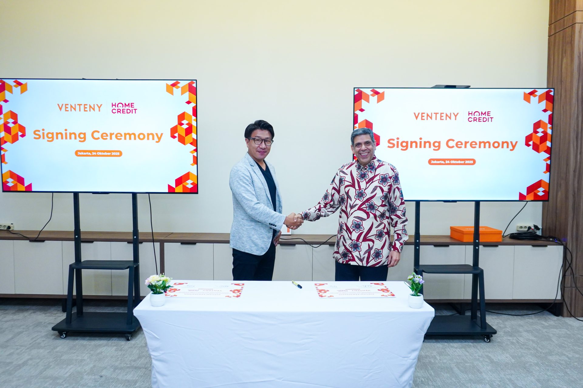 VENTENY Establishes Business Ecosystem Partnership with Home Credit Indonesia